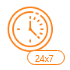 24 hours available