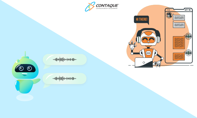 Voice bot or chat bot