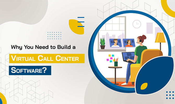 Virtual call center software